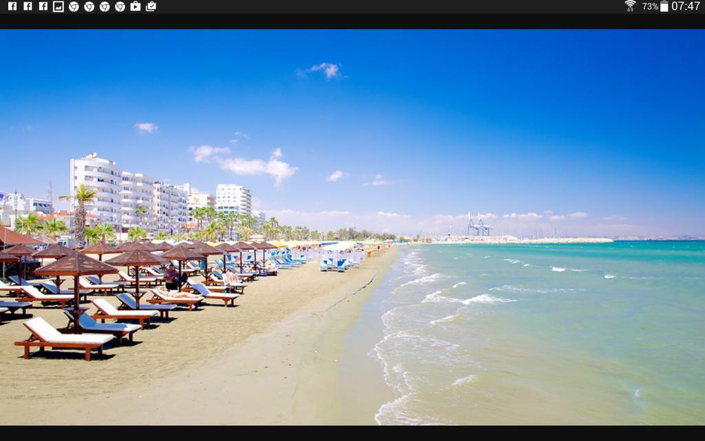 Panikos Beach Apartment I Lárnaca Exterior foto